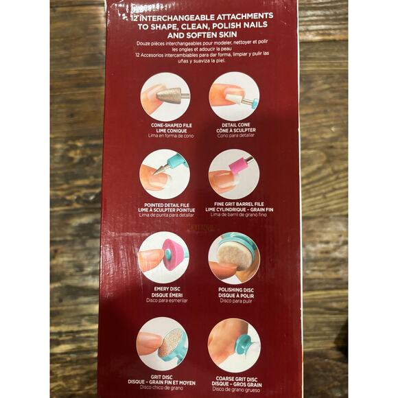 Kiss All-in-One Nail Care Kit - Power File/Nail Dryer - Brand New - Picture 4 of 4